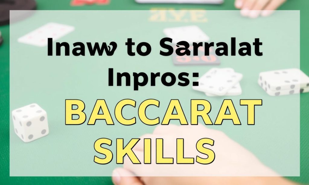 如何提高百家樂技術水平