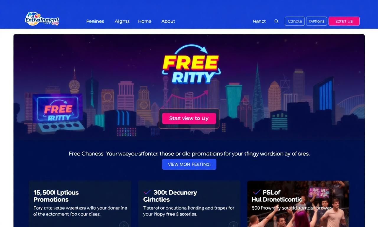 獲取免費娛樂城最新優惠及遊戲資訊