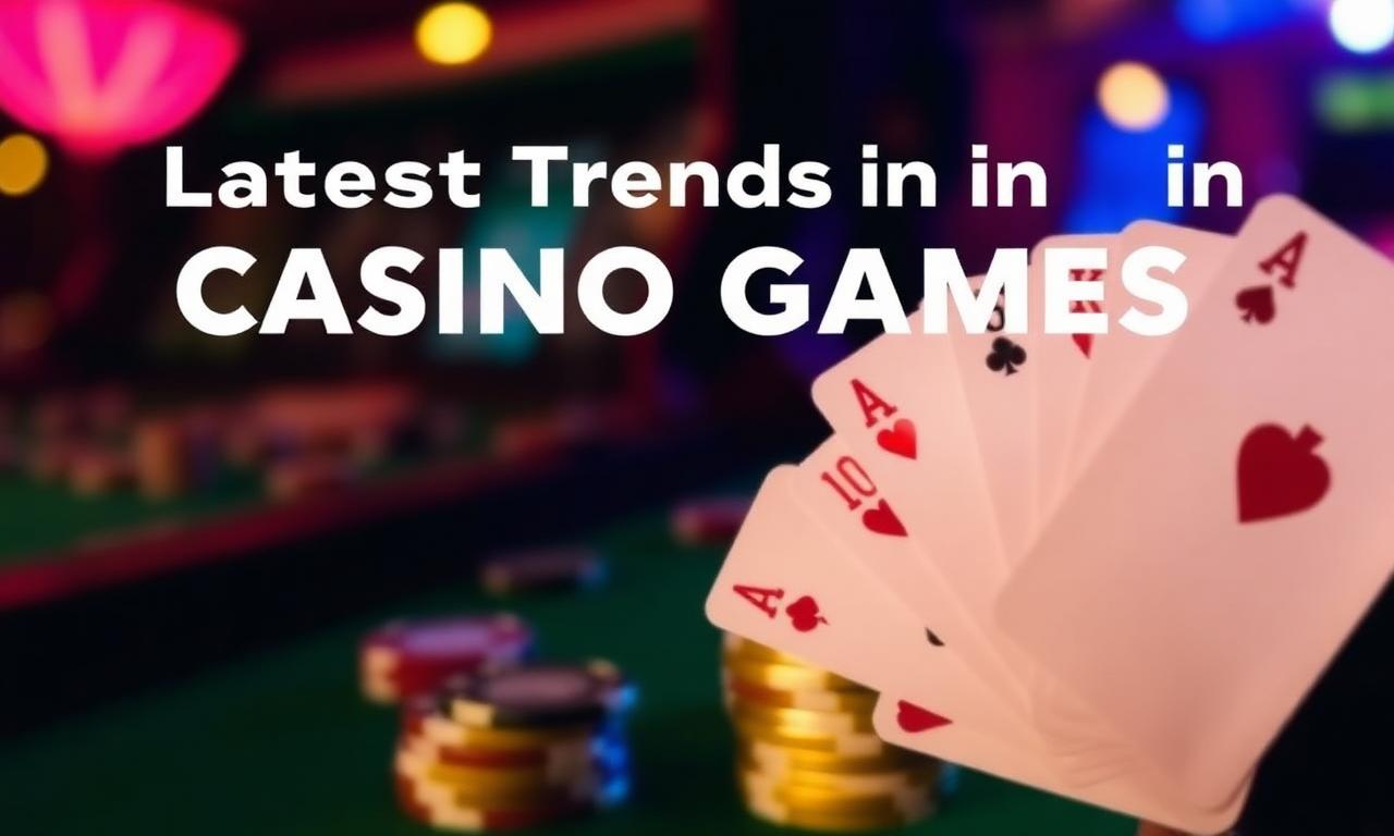 最新賭場遊戲趨勢盤點