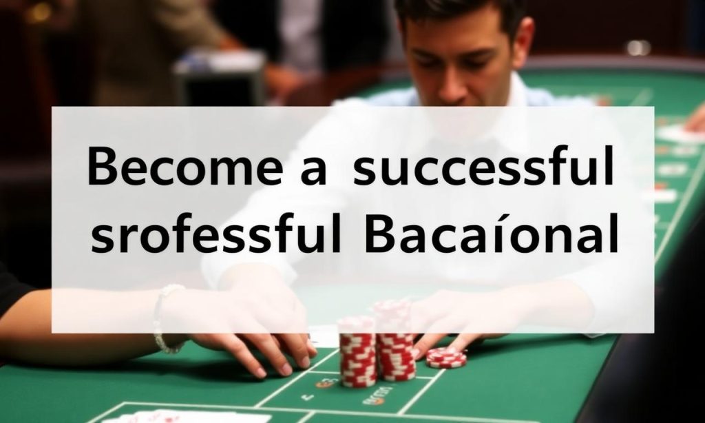 如何成為一位成功的百家樂職業賭徒