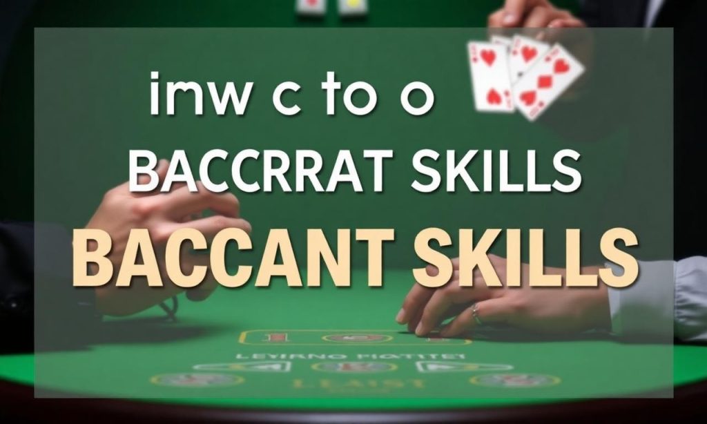 如何提高百家樂技術水平